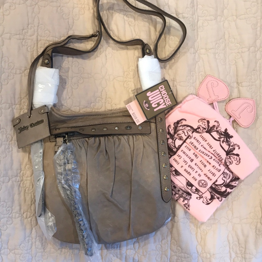 Brand New - Juicy Couture Lambskin Crossbody